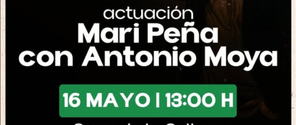 Actuación Mari Peña con Antonio Moya