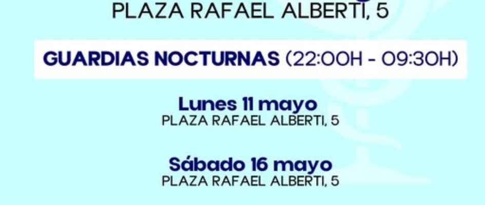 Farmacias de guardia 11 al 17 de Mayo