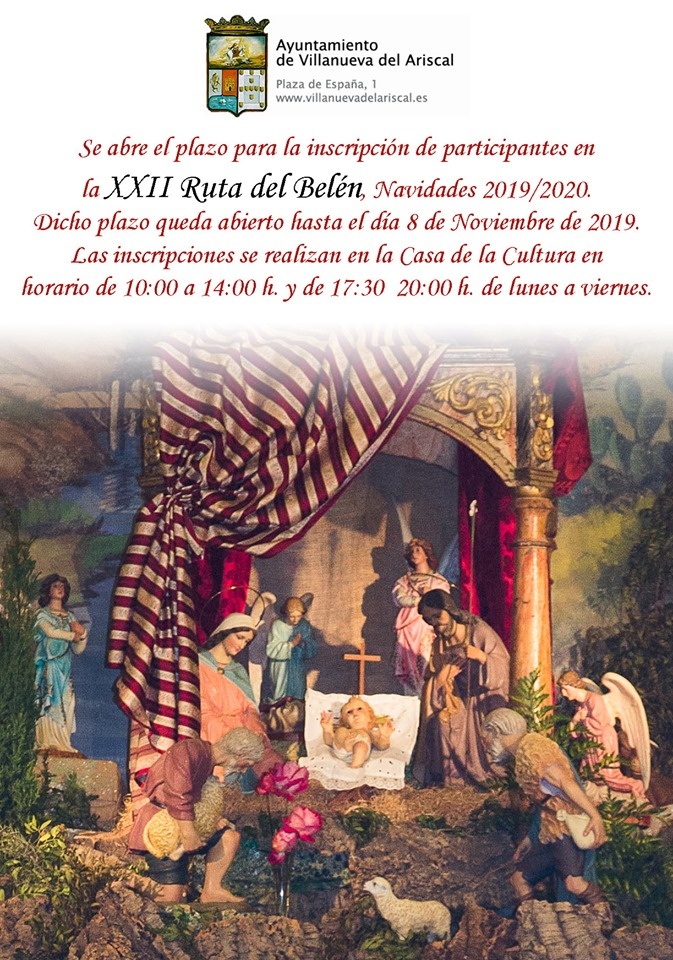 cartel ruta del belen