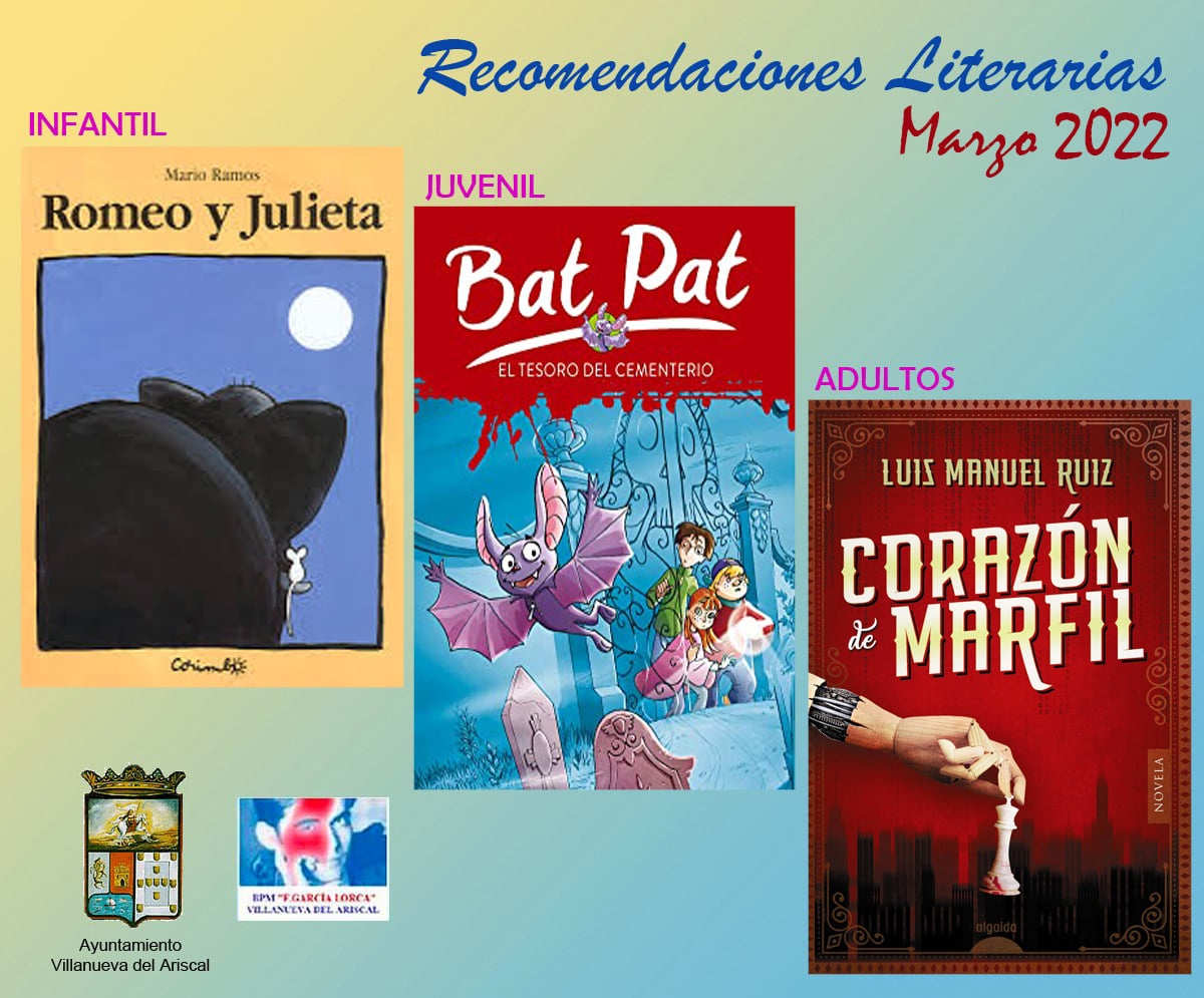 recomendaciones literarias marzo